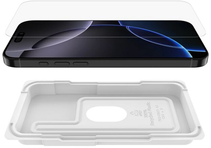 Szkło hartowane Belkin ScreenForce InvisiGlass Treated do Apple iPhone 16 Pro Max (OVA174HQ) - obraz 4