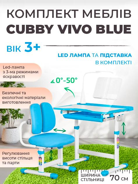Комплект детской мебели FunDesk Vivo Blue - изображение 1