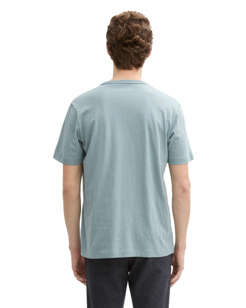 Футболка Tom Tailor Basic cotton T-shirt L Синій 1045627-27475 - Фото 2 Футболка Tom Tailor Basic cotton T-shirt L Синій 1045627-27475 - зображення 2
