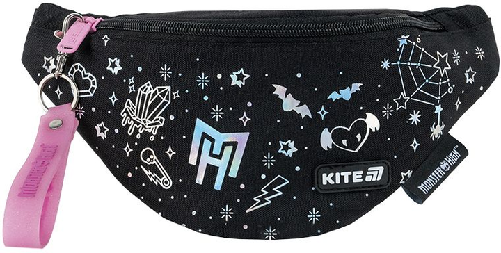 Сумка-бананка дитяча Kite Kids Monster High 27x15x6.5 Чорна (MH25-2577) - зображення 3