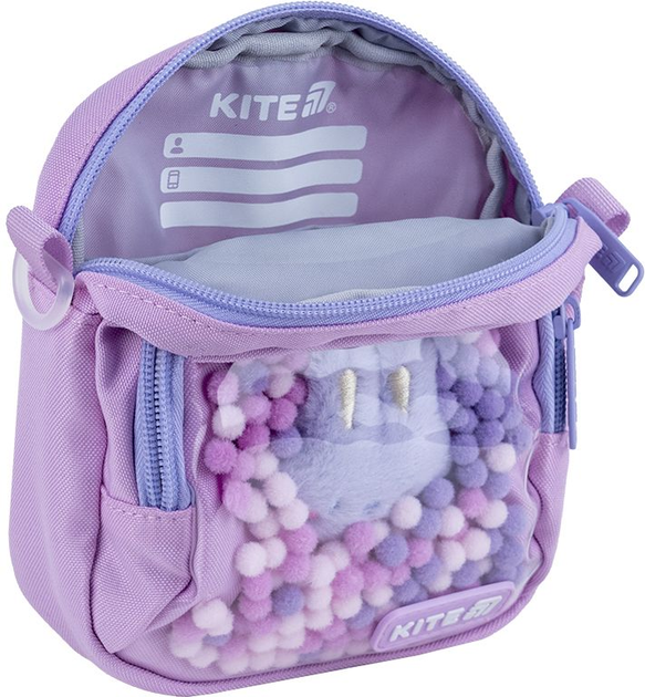 Сумка-рюкзак дитяча Kite Kids Cuty 16.5х15х7 Рожева (K25-2620) - зображення 7