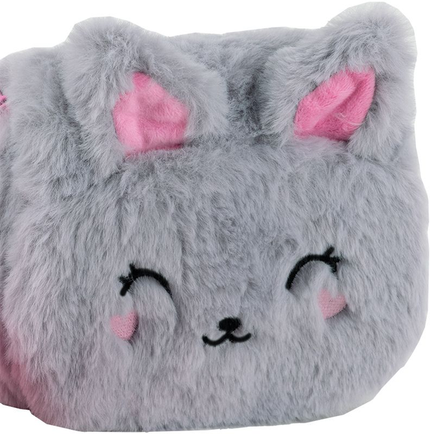 Сумка дитяча Kite Kids Fluffy Cat 15х13х3.5 Сіра (K25-2710-3) - зображення 7