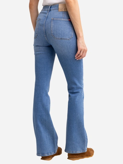 Джинси Кльош жіночі Big Star Sophie 343 W32-L30 Блакитні (5900714835095) - зображення 2