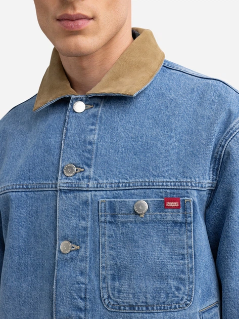 Куртка джинсова чоловіча Big Star Nolan 177 3XL Блакитна (5900714829452) - зображення 5