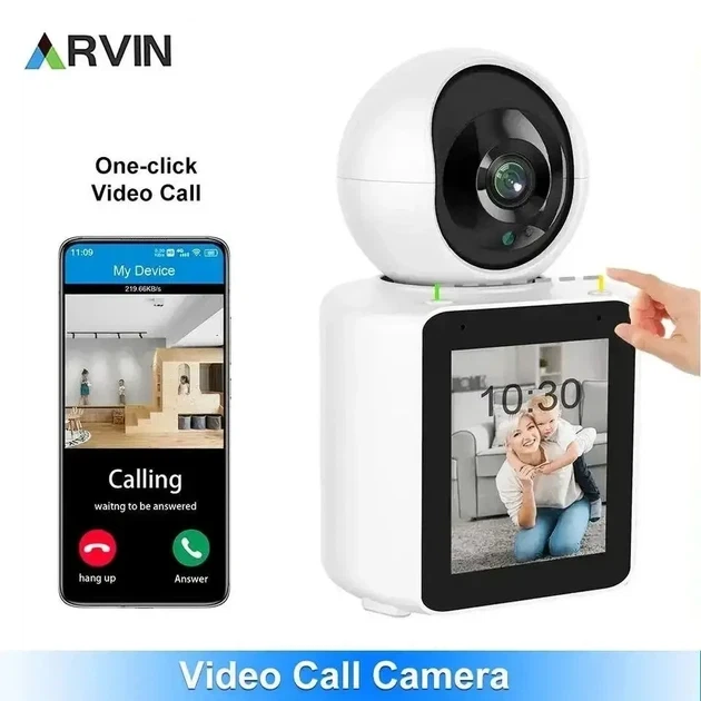 Беспроводная поворотная комнатная Wi-Fi камера Smart camera C 31/9161 Видеоняня, для видеовызова. - изображение 2