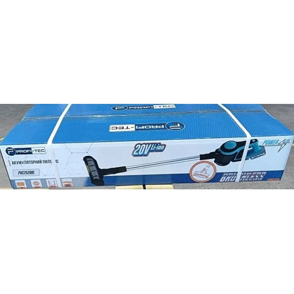 Мощный аккумуляторный пылесос PROFI-TEC PVC2520BL POWERLine: без АКБ, бак 1000 мл - изображение 8