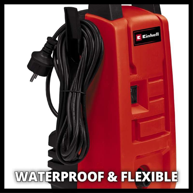 Потужна мийка високого тиску Einhell TC-HP 90: 1200 Вт, тиск 90 бар, 372 л/год (4140740) - зображення 4