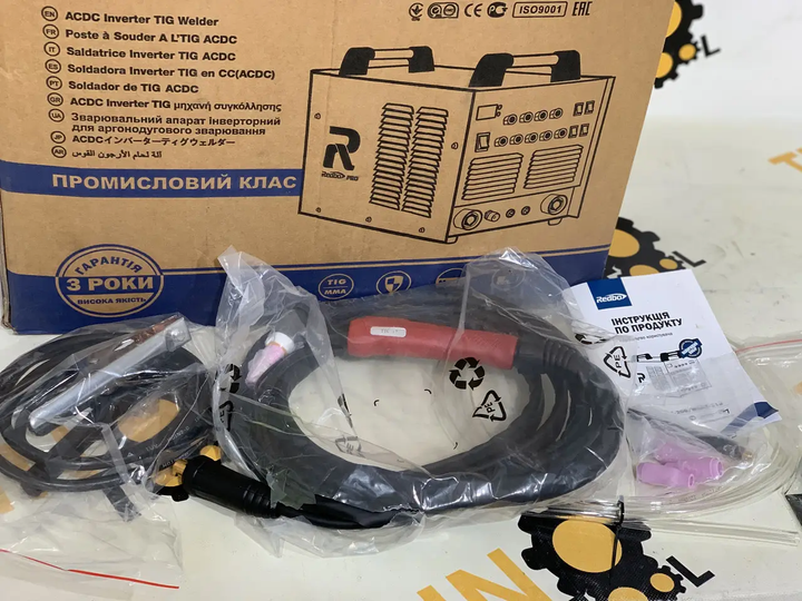 Мощная аргоновая сварка Redbo WSME 200 AC/DC: 8.5 кВт, 20-200 А, электрод 1.6-5.0 мм - изображение 6