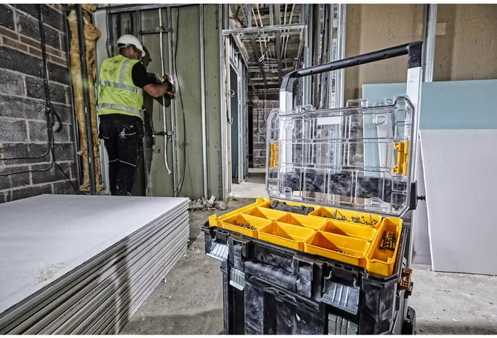 Професійний органайзер TSTAK з прозорою кришкою DeWALT DWST82968-1 - зображення 4