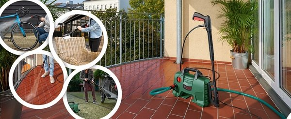 Мощная мойка высокого давления Bosch EasyAquatak 100 Long Lance : 1200 Вт, 100 бар, 300 л/ч SDRT_506008A7E01 - изображение 7