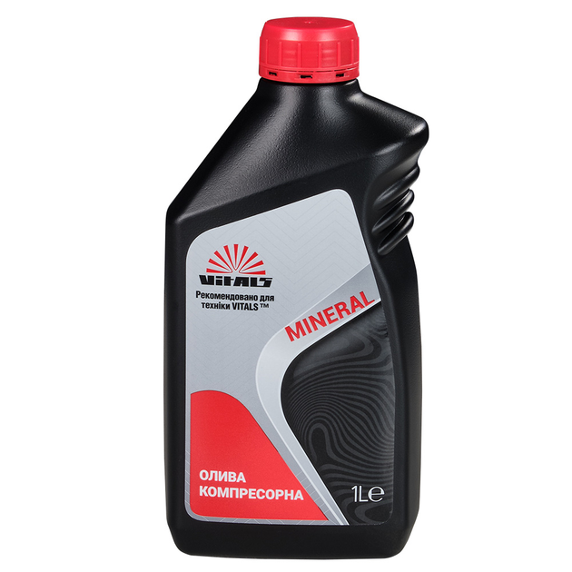 Масло компрессорное Vitals Mineral, 1л - изображение 2