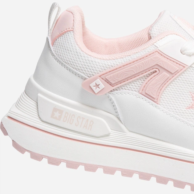 Підліткові кросівки для дівчинки Big Star RR374067 35 Білі (5900714854072) - зображення 5