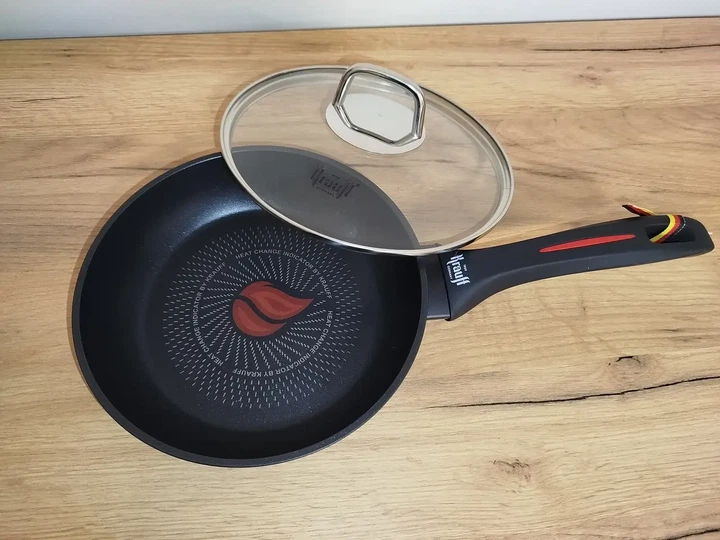 Сковорода з антипригарним покриттям та скляною кришкою Krauff Smart Fry 26 см (88-222-115) - изображение 8
