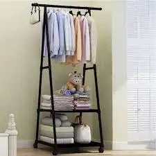 Універсальна міцна підлогова пересувна стійка вішалка для одягу Coat Rack - Фото 2 Універсальна міцна підлогова пересувна стійка вішалка для одягу Coat Rack - зображення 2