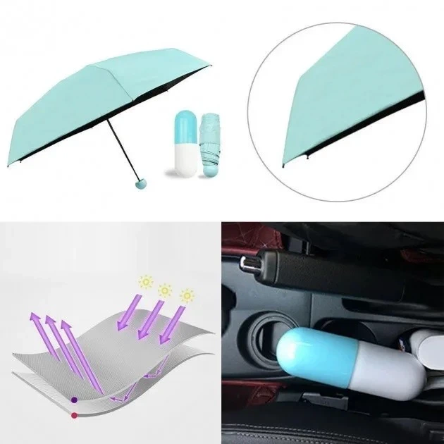 Зонт мини-зонт в капсуле Capsule Umbrella - изображение 9