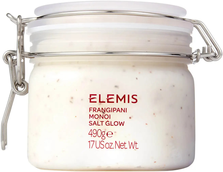 Сольовий скраб для тіла Elemis Frangipani Monoi Salt Glow 490 г (641628000708) - зображення 1