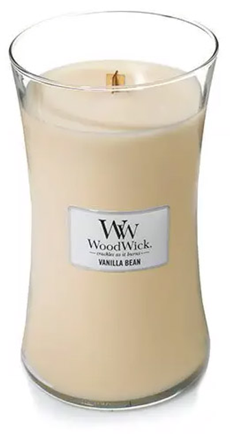 Świeca zapachowa Woodwick Woodwick Vanilla Bean Large Hourglass (5038581054766) - obraz 4