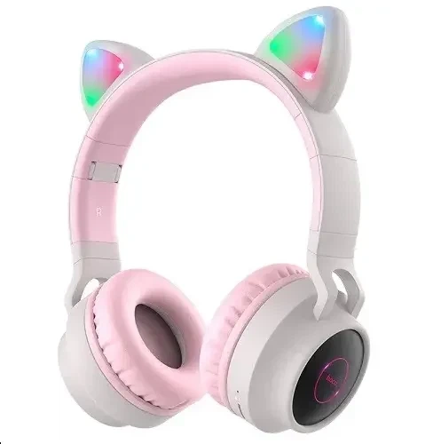 Беспроводные Bluetooth наушники с ушками Cat Ear VZV-23M - изображение 5