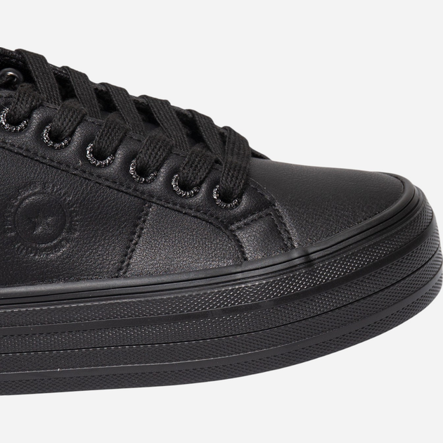 Sneakersy damskie do kostki Big Star RR274299 36 Czarne - obraz 5