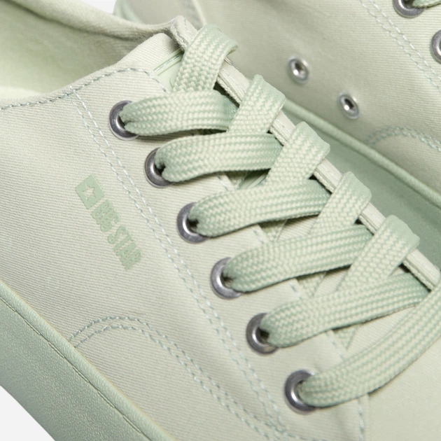 Жіночі кеди низькі Big Star RR274408 40 Зелені (5900714881818) - зображення 3