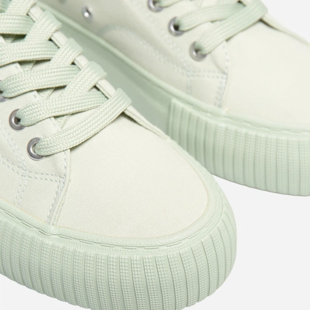 Жіночі кеди низькі Big Star RR274408 40 Зелені (5900714881818) - зображення 4