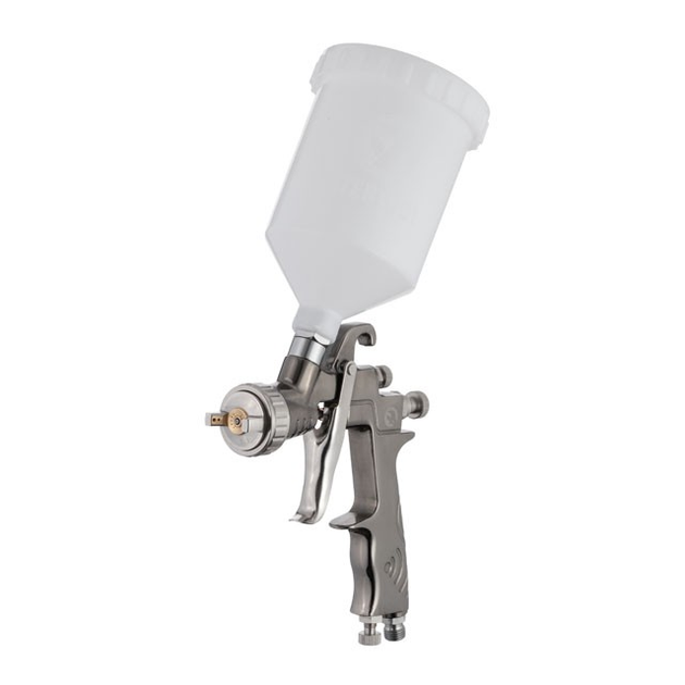 Фарбопульт пневматичний LVLP STORM INTERTOOL PT-0138 : 200 л/хв, діаметр форсунки 1.3мм, 600 мл бачок - Фото 1 Фарбопульт пневматичний LVLP STORM INTERTOOL PT-0138 : 200 л/хв, діаметр форсунки 1.3мм, 600 мл бачок - зображення 1