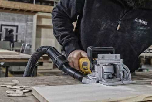 Фрезер DeWALT ламельный 600 Вт, 10000 об/мин, 3.0 кг, кейс (DW682K) - изображение 5