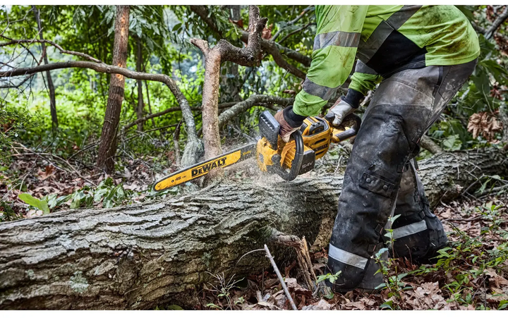 Профессиональная пила цепная аккумуляторная бесщеточная DeWALT : с АКБ 54V/3 Ач- 18V/9 Аг + ЗУ (DCMCS574X1) - изображение 7