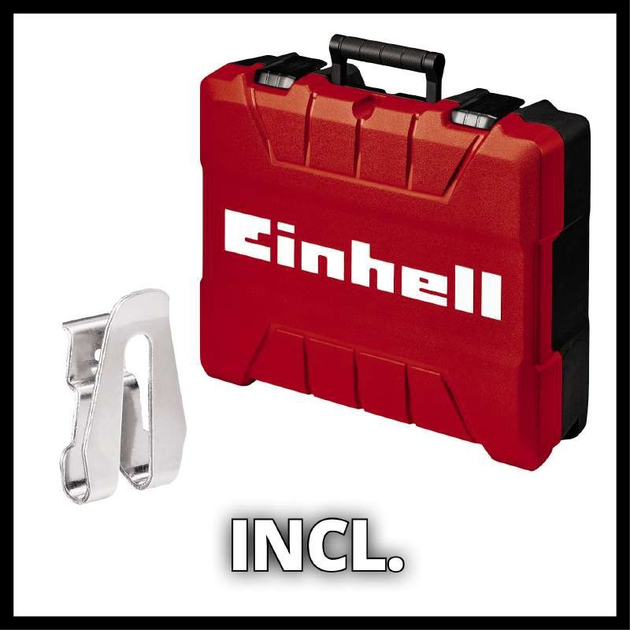 Аккумуляторная отвертка Einhell TE-DY 18 Li - Solo для гипсокартона : с АКБ 18V 2,5 Ah + ЗУ, 4000 об/хв, 4.5H*m - изображение 5