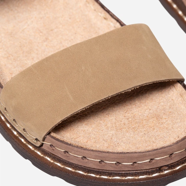 Sandały damskie Big Star RR276010 40 Beżowe - obraz 4