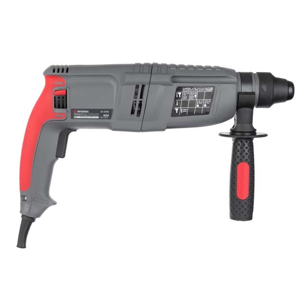 Ударный электрический прямой перфоратор INTERTOOL DT-0180 850 Вт 3.2 Дж SDS-plus - изображение 3