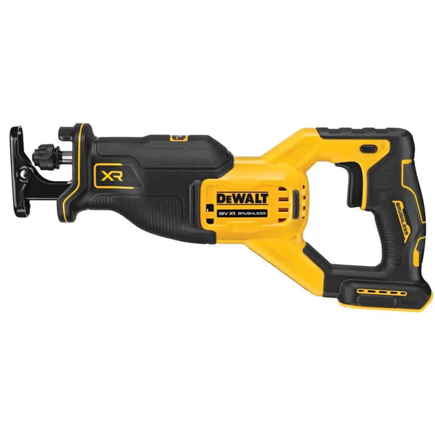 Сабельная пила DeWALT 18 В XR Li-lon, 0 - 3200 ход/мин, 2.3 кг (без АКБ и ЗУ) (DCS382N) - Фото 2 Сабельная пила DeWALT 18 В XR Li-lon, 0 - 3200 ход/мин, 2.3 кг (без АКБ и ЗУ) (DCS382N) - изображение 2