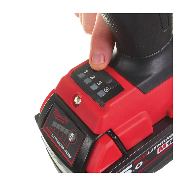 Гайковерт высокомоментный MILWAUKEE 1/2" (1898 Нм) с кольцом M18 FHIWF12-0X FU : без АКБ, 2100 уд/мин, 1750 об/мин в кейсе (4933459695) - изображение 4