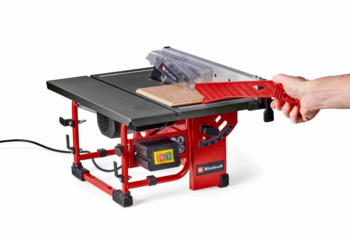 Потужна стаціонарна циркулярна пила (настільна циркулярка) Einhell TC-TS 8 I : 500 Вт, 200мм круг, 2950 об/хв (4340412) - зображення 5
