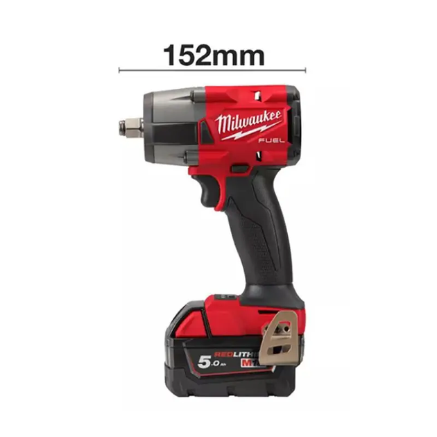 Гайковерт высокомоментный MILWAUKEE 1/2" (881 Нм) с кольцом M18 FMTIW2F12-502X - изображение 6