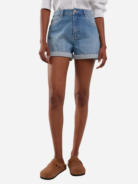 Шорти джинсові жіночі Big Star Ayako 498 W27 Світло-блакитні (5900714841829) - зображення 1