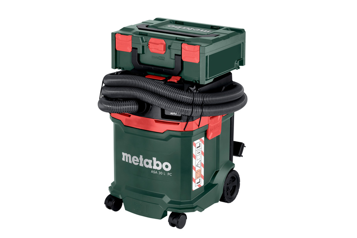 Профессиональный пылесос Metabo ASA 30 L PC : 1200 Вт, 30 л, сухое, влажное (602086000) - Фото 3 Профессиональный пылесос Metabo ASA 30 L PC : 1200 Вт, 30 л, сухое, влажное (602086000) - изображение 3