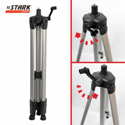 Тренога для нивелира STARK Tripod-1500 1,5 м (290050014) - Фото 7 Тренога для нивелира STARK Tripod-1500 1,5 м (290050014) - изображение 7