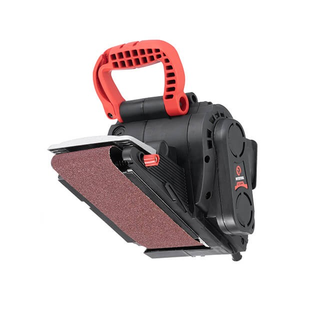 Мощная ленточная шлифмашина (шлифмашина) INTERTOOL WT-0529: 800 Вт,120-260 м/мин, размер ленты 76х457 мм - Фото 5 Мощная ленточная шлифмашина (шлифмашина) INTERTOOL WT-0529: 800 Вт,120-260 м/мин, размер ленты 76х457 мм - изображение 5