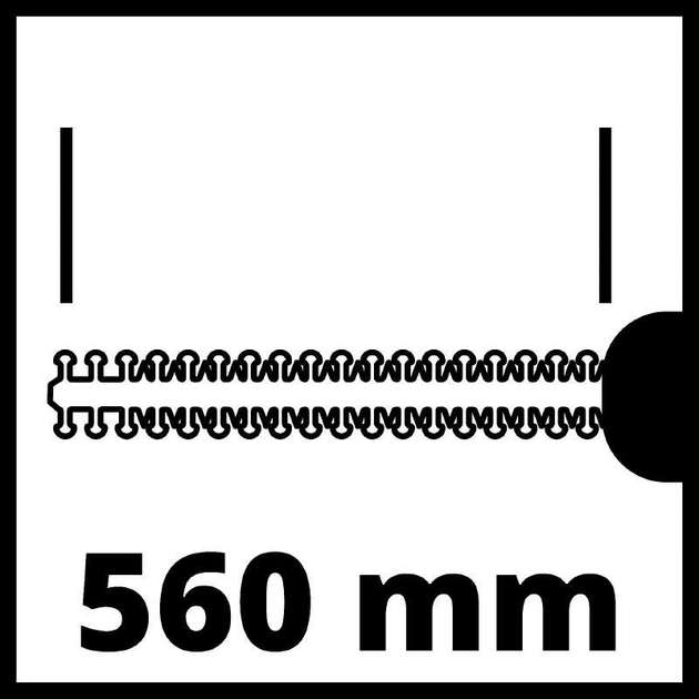 Потужний кусторіз телескопічний Einhell GC-HH 5056 (500 Вт, довжина шини/ножа 56 см/47 см) - Фото 7 Потужний кусторіз телескопічний Einhell GC-HH 5056 (500 Вт, довжина шини/ножа 56 см/47 см) - зображення 7