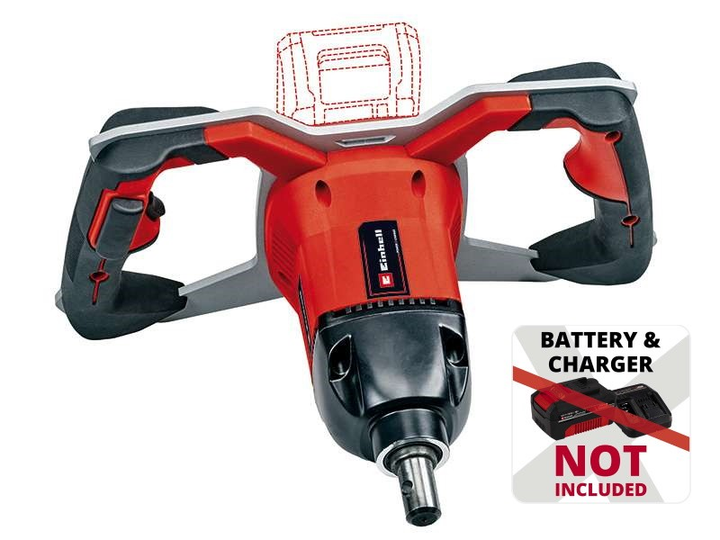 Аккумуляторный бесщеточный земляной бур Einhell GP-EA 18/150 Li BL-Solo :18 V, без АКБ,125 об/мин - изображение 2