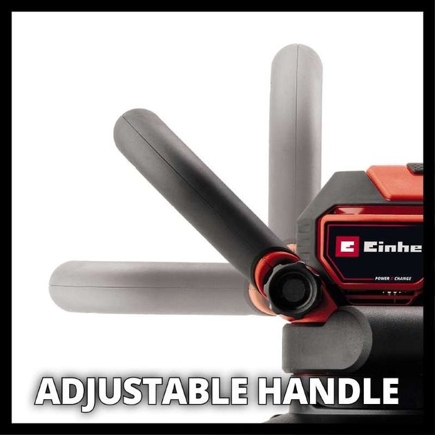 Мощная аккумуляторная шлифмашина для стен бесщеточная Einhell TP-DWS 18/225 Li BL Solo: без АКБ, Ø 225 мм (4259995) - изображение 5
