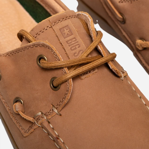 Чоловічі топсайдери Big Star RR174162 41 Коричневі (5900714883379) - зображення 5