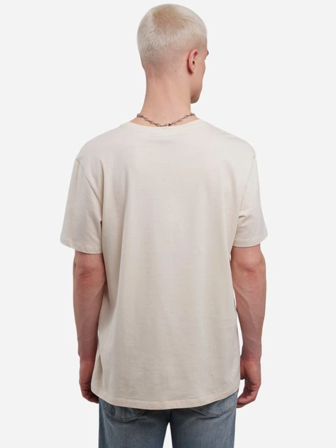 Koszulka męska bawełniana Big Star Enifer 103 2XL Beżowa - obraz 2