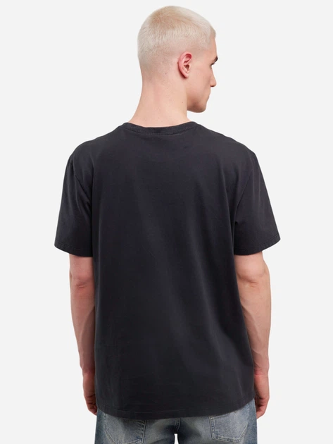 Koszulka męska bawełniana Big Star Enifer 906 S Czarna - obraz 2