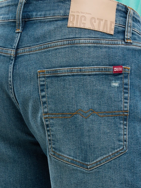 Шорти джинсові короткі чоловічі Big Star Aden 496 W30 Сині (5900714824617) - зображення 6