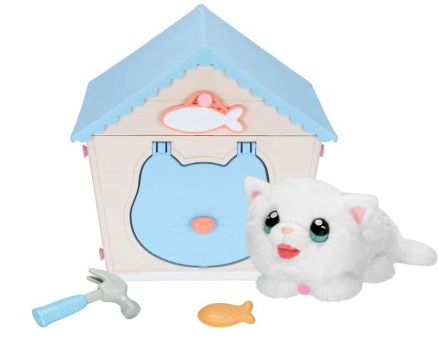 Інтерактивна іграшка Будиночок мого кошеняти з сюрпризом Little Live Pets My Kitty's Home - зображення 7