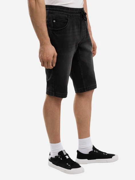 Шорти джинсові довгі чоловічі Big Star Parker 954 M Чорні (5900714824693) - зображення 3