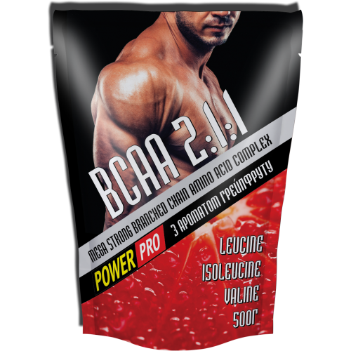Аминокислота Power Pro BCAA 2:1:1 500 грамм Грейпфрут - Фото 1 Аминокислота Power Pro BCAA 2:1:1 500 грамм Грейпфрут - изображение 1