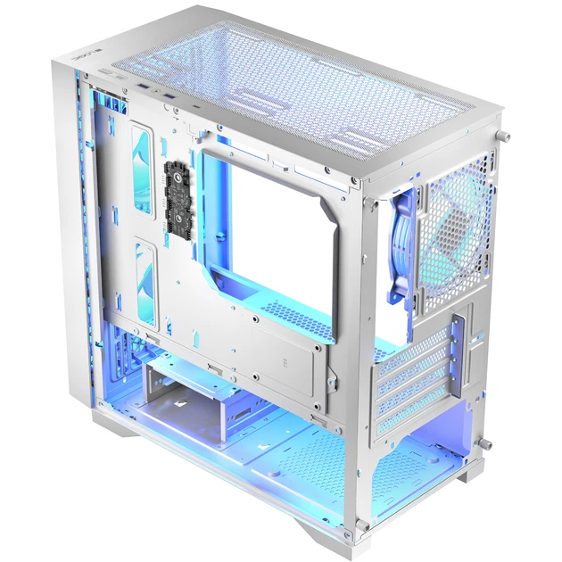 Корпус LogicConcept DART PRO ARGB MINI WHITE MESH fans 3x120mm без БЖ mATX - изображение 3